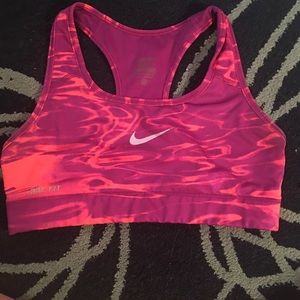 nike tie dye sports bra